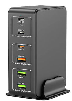 USB 6 Port USB Charging Station 120w